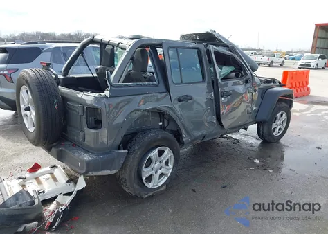 2019 Jeep Wrangler Unlimited Sport 4X4 z USA, uszkodzony, nr VIN 1C4HJXDG0KW615891